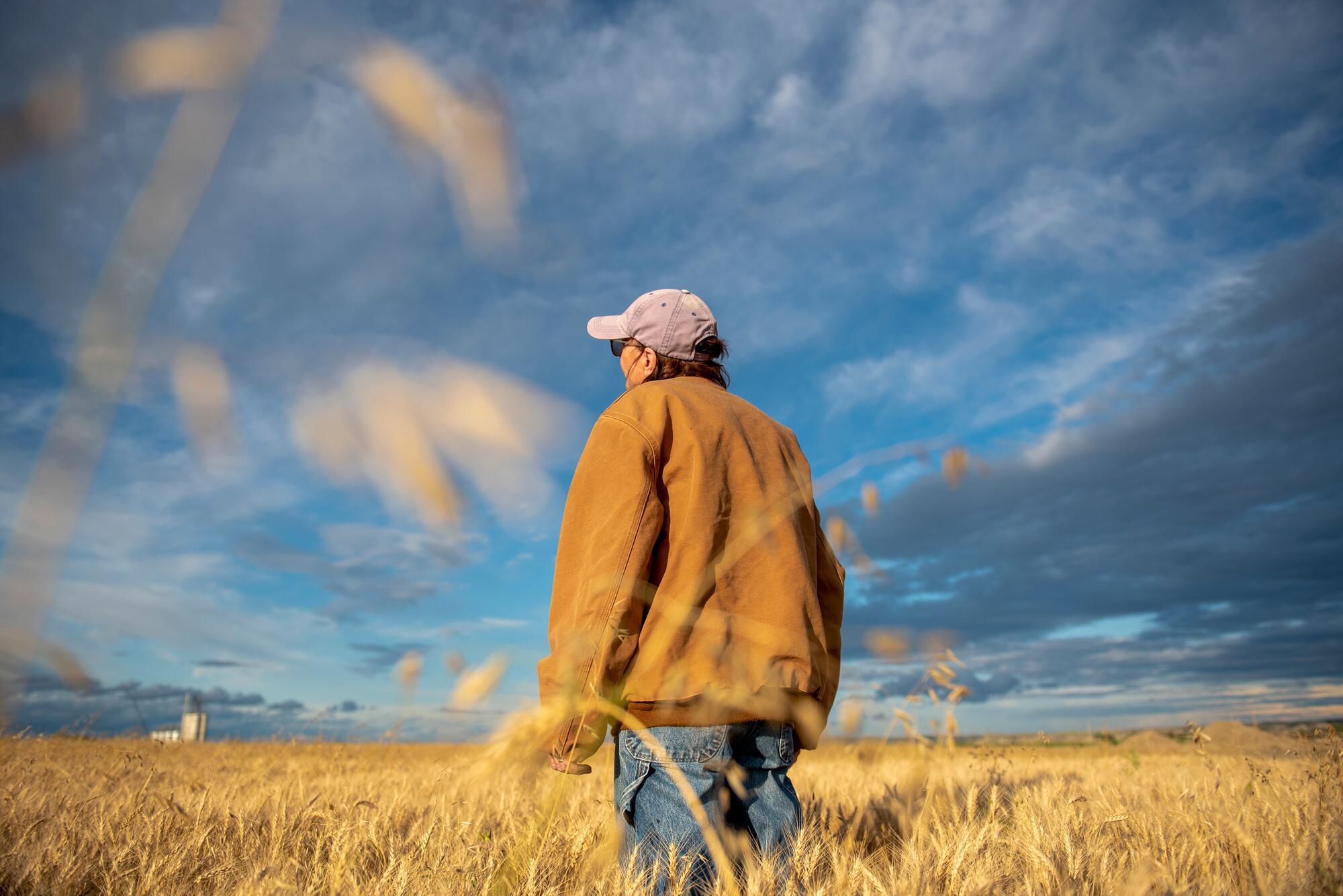 Individual in the field